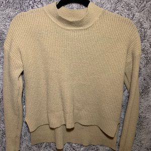 Tan knit sweater